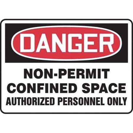 Accuform OSHA DANGER SAFETY SIGN NONPERMIT MCSP059XP MCSP059XP